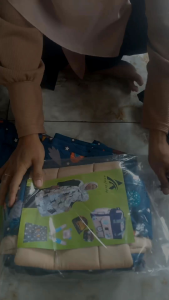 paket hemat 1 set tas kecil dan gendongan ringsling