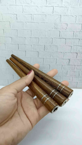 Pipa Once Klokotan Kayu Kelor Jawa Model Lancip D23