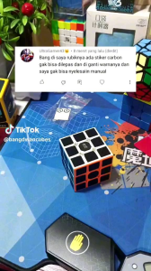 Rubik 3x3 Cube Speed Cube: Mainan Edukasi Asah Otak