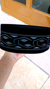 peci songkok kopiah batik hitam