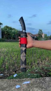 golok sembelih supertajam golok ukir baja khas Banten
