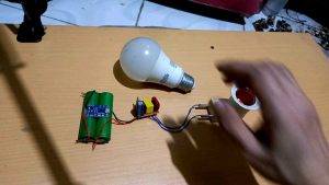 kit Joule Thief Mini Inverter Input Baterai 3.7 - 5 volt