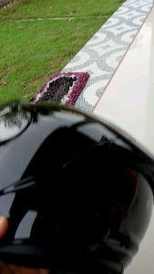 HELM GM G1 WARNA HITAM GLOSSY UKURAN DEWASA