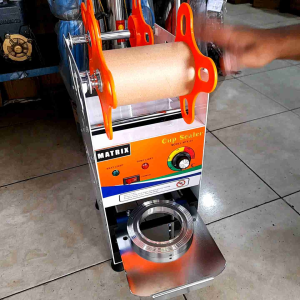 Cup Sealer Matrix 22 oz jumbo D1 atau d8dc gelas normal dan jumbo 18-22 press cup D1 advance SLC 200manual sealing seal cupsealer