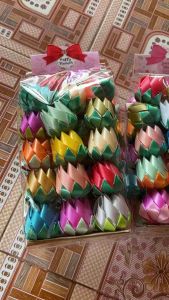 เหรียญโปรยทานดอกทิวลิปพร้อมกลีบเลี้ยง50ดอกตัวเปล่าพร้อมส่ง