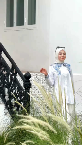 Fashion Atasan Wanita Terbaru Shiya Stripes Shirt By Mdly