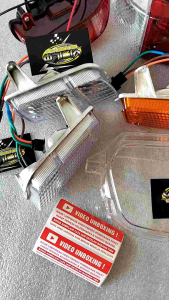 paket reflektor sen stop belakang Honda Astrea grand