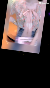 TM 1789 Atasan Cadillac tie neck top import