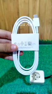 KABEL DATA SUPER FAST CHARGING C TO C 25W 45W 65W  PREMIUM HIGH QUALITY  MADE IN VIETNAM PUTIH WHITE TEPSI TO TEPSI