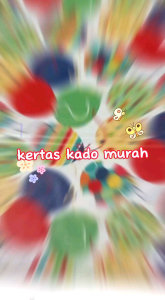 Kertas Kado Murah Berkualitas & Isi 25 & 50