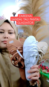 Bryan Zareena Sandal Tali Gladiator Lilit Cosplay Berkualitas Jumbo Bigsize Oversize 36-40 41 42 43