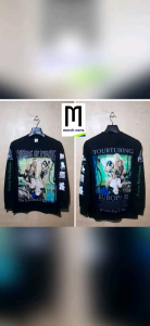 Kaos Band CRADLE OF FILTH Tour TOURING Ls: Desain Rock dan Bahan Katun