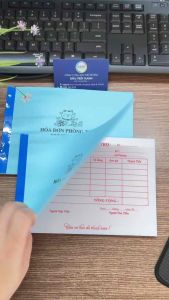 Hoá đơn phòng trọ 2 liên A5 15x20cm 100 tờ/quyển