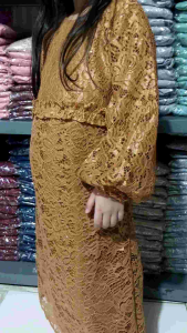 MAXI ANAK PEREMPUAN/GAMIS MODEL TERBARU/GAMIS BRUKAT ANAK/PESTA KONDANGAN SERAGAM