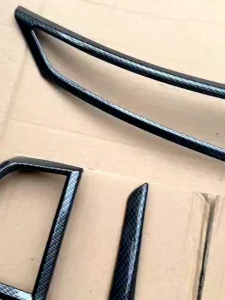 Paket Garnish Depan Belakang All New Pajero 2021-2025 Carbon