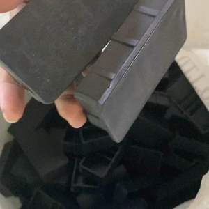 จุกรองขาโต๊ะ ขนาด 2”x4” สี่เหลี่ยมสวมผ้า (สินค้าตามรูป) ฝาปิดเหล็ก่ล่อง จุกปิดเหล็กกล่อง สี่เหลี่ยมผืนผ้า