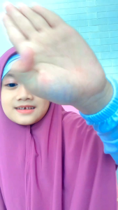 (COD) Segitiga Instan Loli \"Kids\" // Pastan Bordir Hijab Lolipop Kerudung Anak Jilbab Tanggung Bergo SD