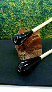 Padutan once pipa tulang sapi kombinasi tanduk sapi motif blimbing A09