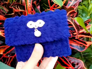 Dompet Kartu/Koin Korean Look Biru Navy