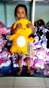 Mainan anak boneka dino kuning boeka nailoong lucu Boneka And squishy dino shof slow boneka dino nailong susu naga boneka dino kuning