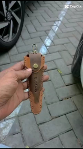 Bungkus Pipa Once Bahan Kulit Model Gantungan Atg