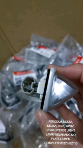 *ORIGINAL PERODUA BEZZA KELISA VIVA ARUZ REAR LICENSE LIGHT LAMP/ BELAKANG NO PLATE LAMPU COMPLETE 81270-BZ110