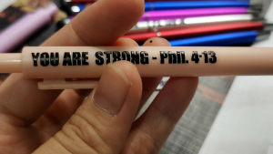 Personalized PEN UV DTF or engraved print direct on materials Pen Corporate giveaways