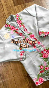 Kebaya Encim Anak Melati: Kebaya Anak Modern Usia 4-9 Tahun