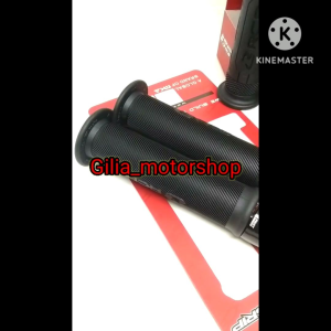 HANDGRIP GRIP RCB ORIGINAL PLUS BANDUL JALU STANG 014 FAST BIKES SET ORI UNIVERSAL MOTOR