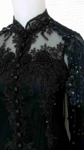 set kebaya pesta kebaya payet hitam kebaya modern