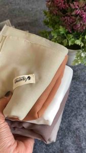 Aqueena hijab fashion - Plain square hijab premium