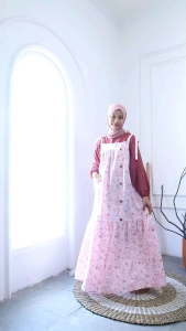 Overall Remaja Cutetrik Terbaru Rona Pink Dewasa Sedang