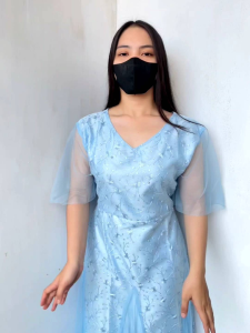Dress Bridesmaid Seragam Pernikahan Mewah Gaun Pesta Kekinian Dress Natal Wanita Kristen Dress Manggung Zora Zh
