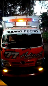 LIGHT BAR LAMPU ROTATOR 10 MODE 8 CHANEL MATA 3 P70CM