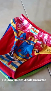 6pcs/12pcs CELANA DALAM ANAK KARAKTER