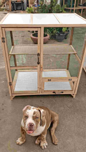 กรงแมว กรงสุนัข ขนาด100×70×90ซม.