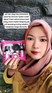 Ecer  Rp skincare sabun toner cream siang cream malam bpom