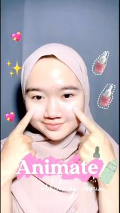 Animate 5x Active Whitening Facial Serum 20ml/Serum Wajah