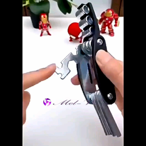 Kunci Shock Lipat 16 in 1 & Aksesoris Kendaraan: Kunci Motor Sepeda Skuter & Obeng EDC