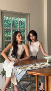 MIST OF RAIN เสื้อกล้าม - Claude Knit Tank - 6 สี (เสื้อผ้ากล้าม)