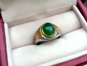 CINCIN BATU GIOK TAIPE MINIMALIS TOP QUALITY