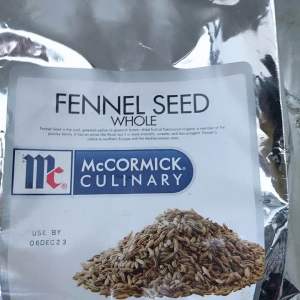 McCormick Fennel Seed Whole 500g