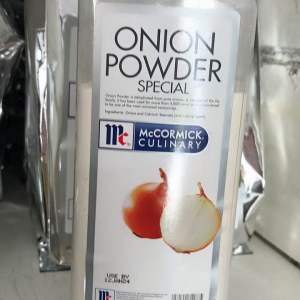 McCormick Onion Powder Special 500g PET Bottle - Rich Savory Onion Taste - Easy-to-Use PET Bottle - Perfect for Marinades & Soups - 500g Value Pack