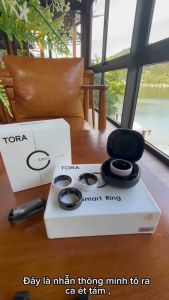 Nhẫn đo huyết áp oxy chức năng tập luyện có NFC một chạm cửa từ thang máy xe điện