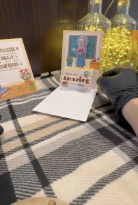 High Quality Thank You Teacher Greeting Card/ Terima Kasih Cikgu Pop Up Card