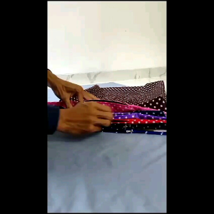 Urung Bantal Resleting Motif Polkadot Totol Totol Kain Katun untuk diisi Kapuk Dakron Silikon