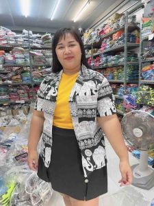 เสื้อฮาวายลายช้างผ้านิ่มใส่สบาย