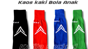 Kaos Kaki Bola Anak Panjang 6 -15 Tahun 6 Pasang & 1 Lusin