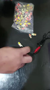 Lampu LED Senja T10 Jelly Mini COB Diam