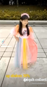 Dress muslim kuda poni / gaun pesta kuda poni / baju anak kuda poni / baju anak unicorn